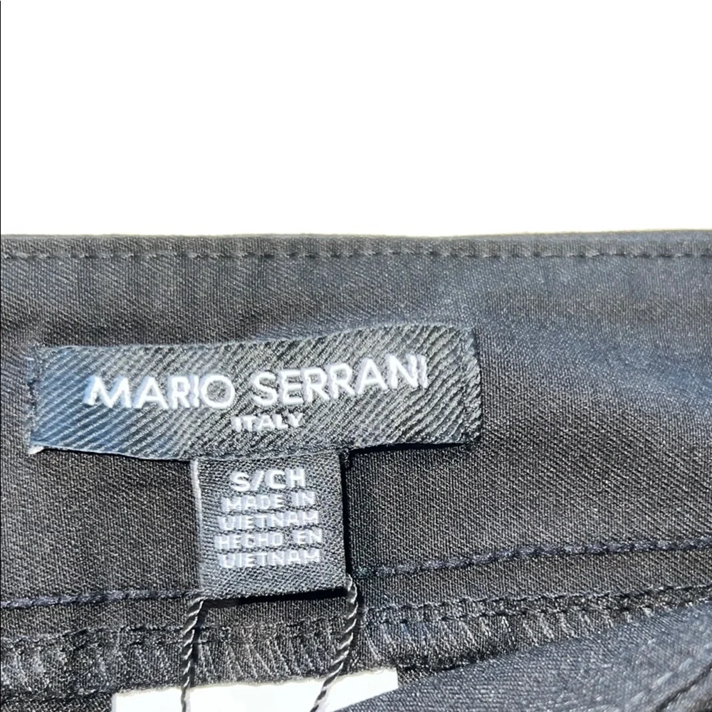 Mario Serrani Women’s Black Tailored Capris SZ S